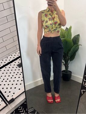 Ralph Lauren Straight Leg Black Pants